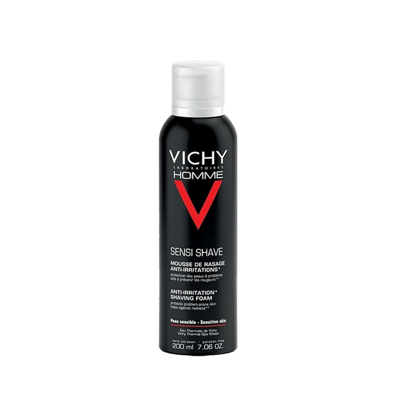 VICHY HOMME MOUSSE A RASER PS ANTI IRRIT 200ML - Image 1