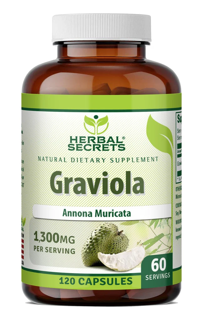 GRAVIOLA 120 CAPSULES - Image 1