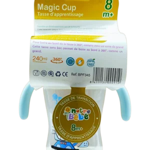 NB PLUS TASSE D'APPRENTISSAGE MAGIC CUP 360° 8M+ 240 ML