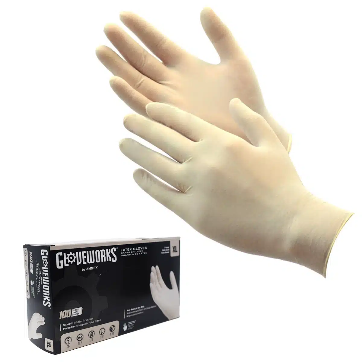 GANTS STERILES N° 8 SAFE GLOVE - Image 1