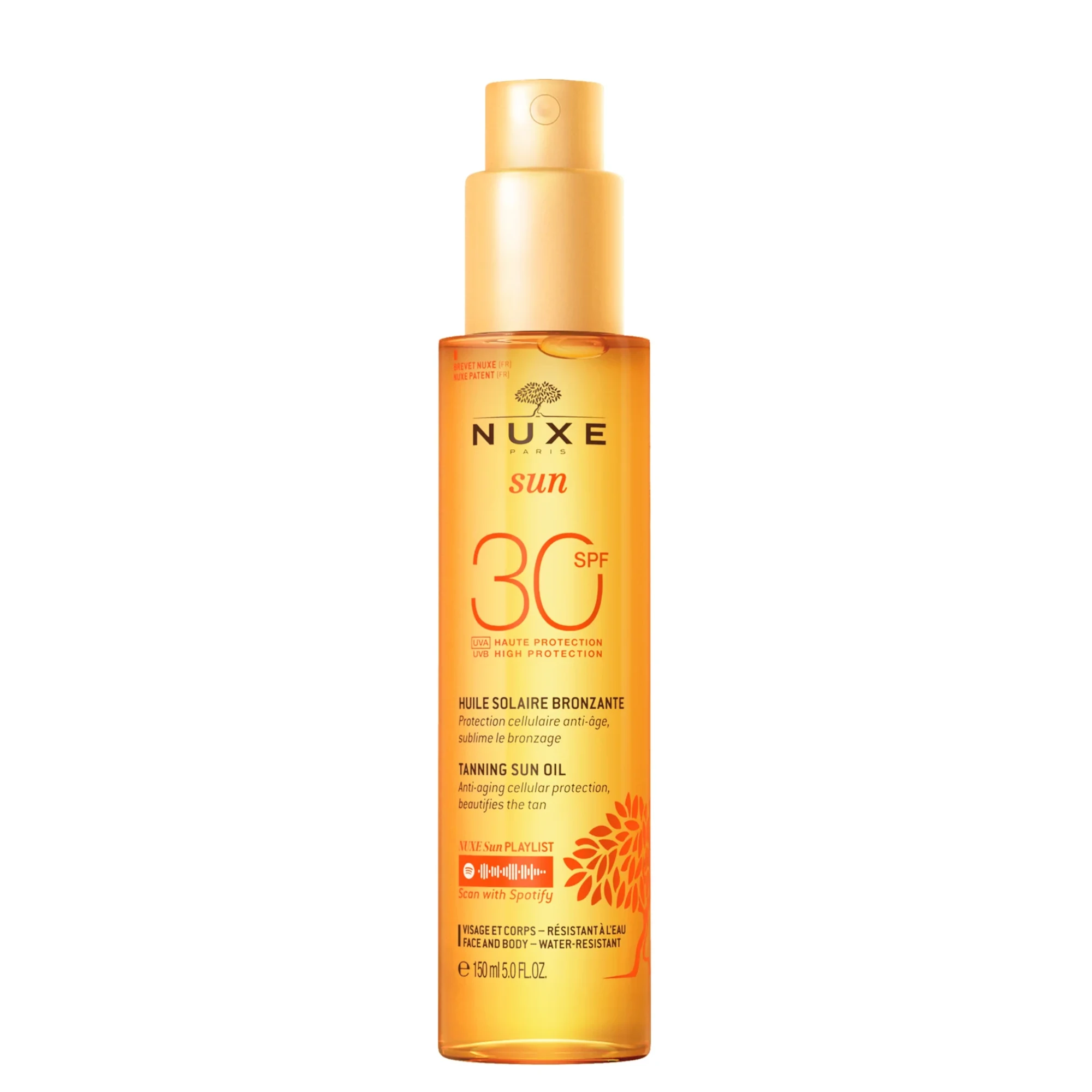NUXE SUN ECRAN HUILE BRONZANTE SPF 30 VISAGE & CORPS 150 ML + LAIT APRES SOLEIL - Image 1