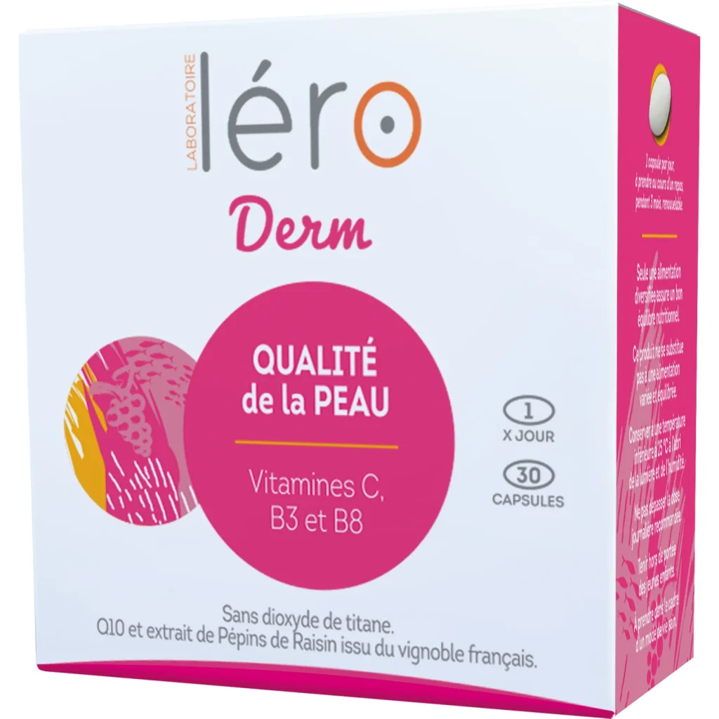 LERO DERM 30 CP SANTE ET QUALITE DE LA PEAU - Image 1