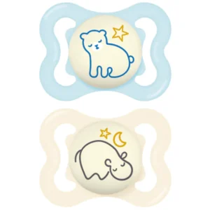 NUK SUCETTE SILICONE NUIT & JOUR T1 NUK