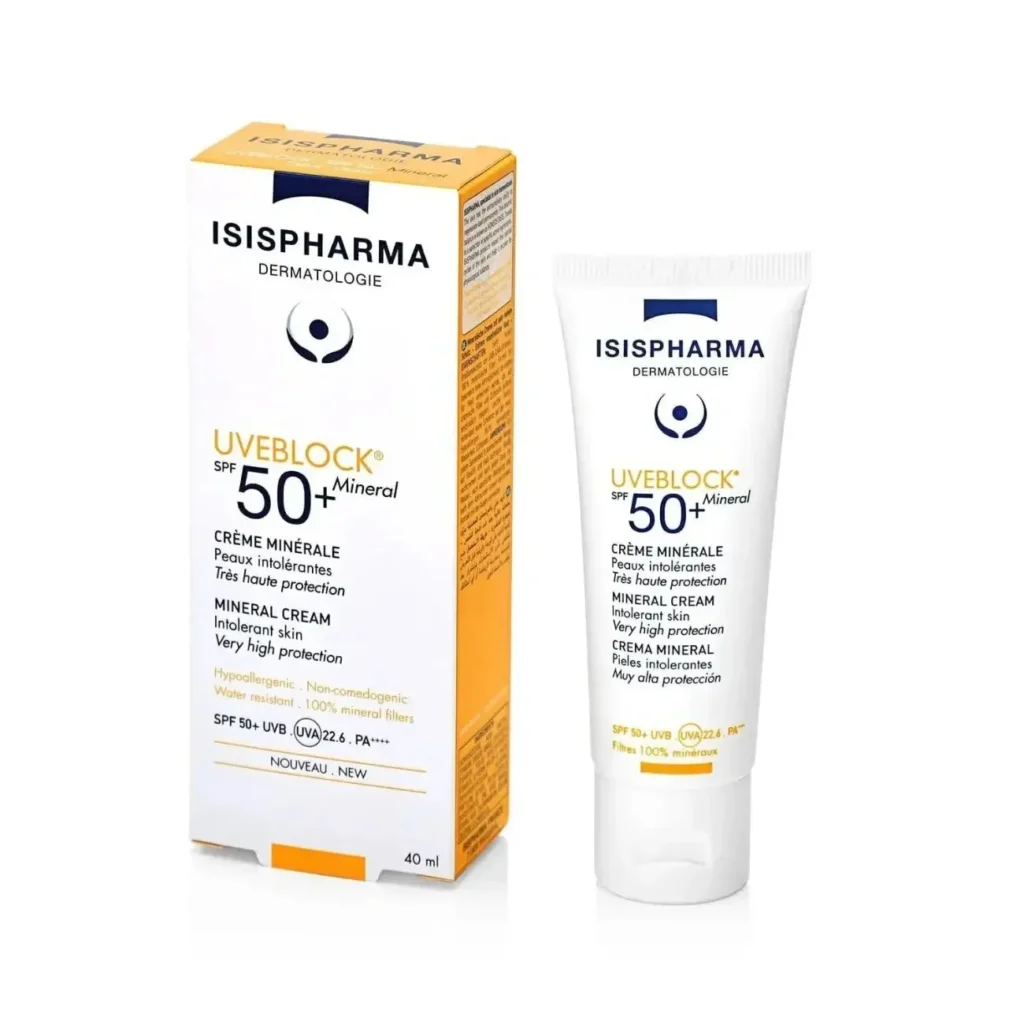 UVEBLOCK 50+ MINERALE INVISIBLE 40 ML ****