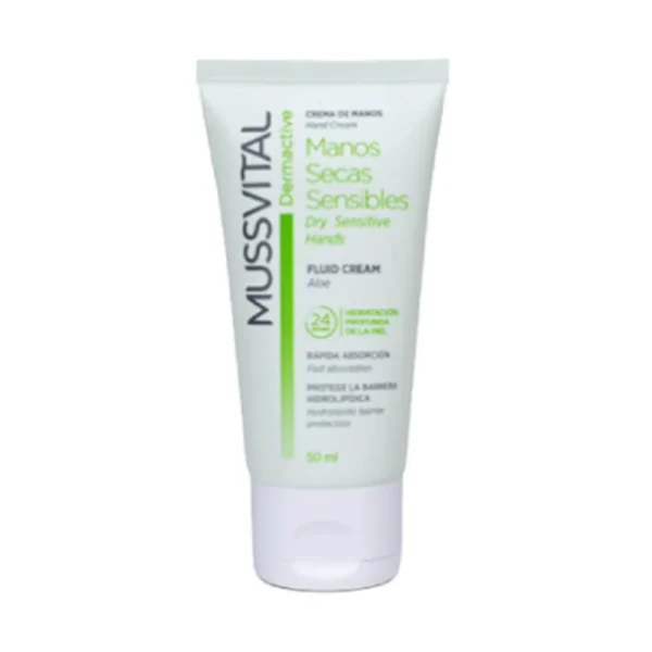 MUSSVITAL DERMACTIVE CREME MAINS SENSIBLES ET SECHES 200 ML
