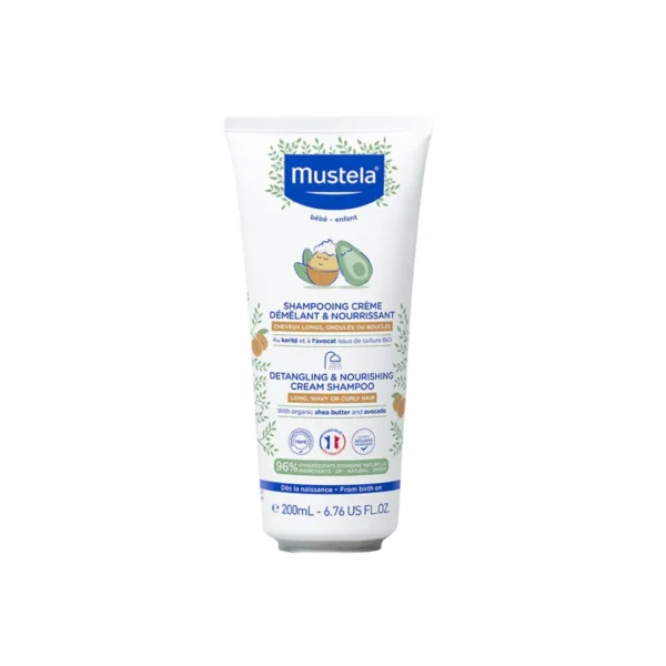 MUSTELA SHAMPOING CREME DEMELANT & NOURISSANT 200 ML