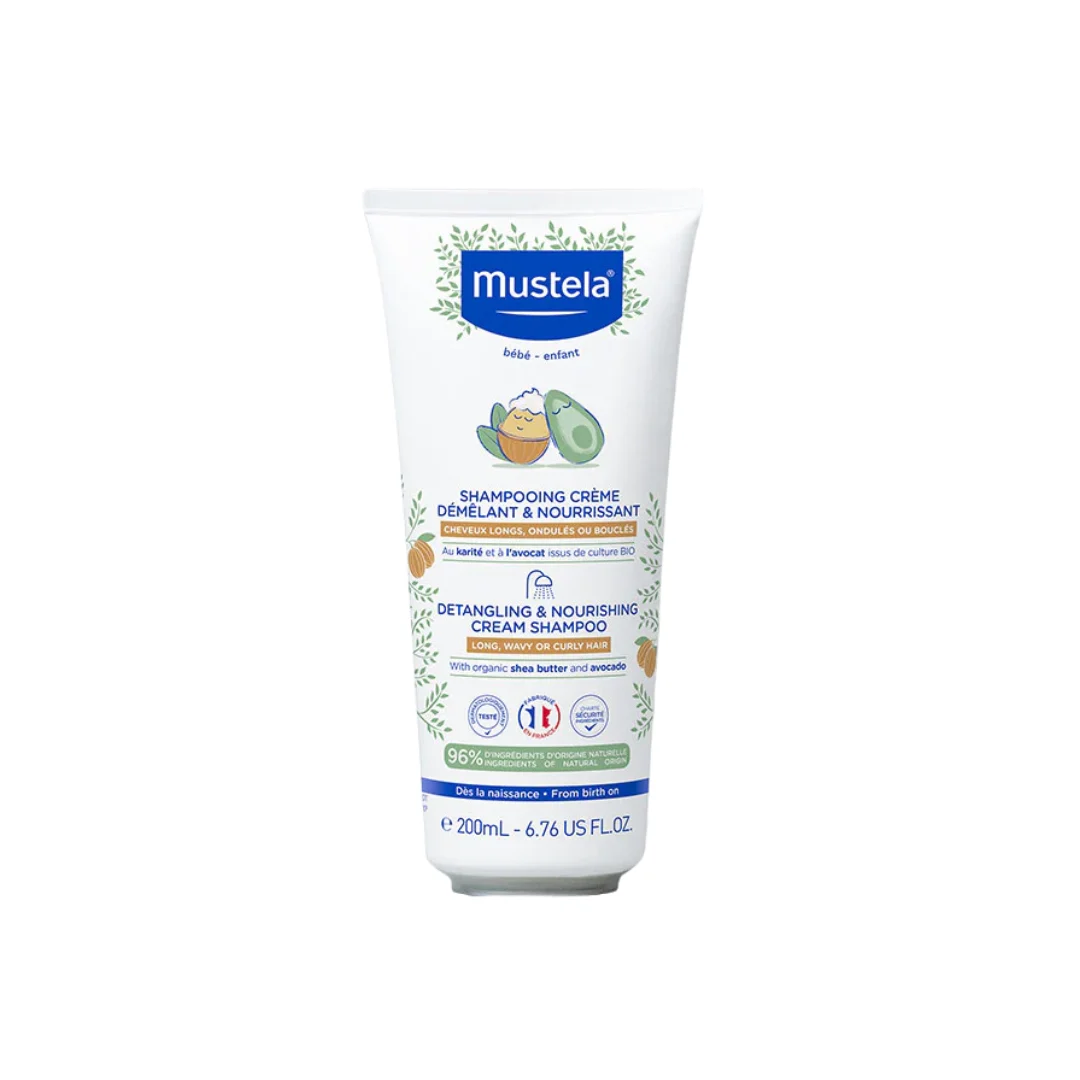 MUSTELA SHAMPOING CREME DEMELANT & NOURISSANT 200 ML - Image 1