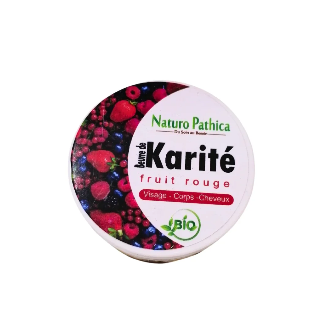 NATURO PATHICA BEURRE DE KARITE FRUIT ROUGE 250 GR