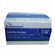 SERINGUE INSULINE DISPOSABLE 0.5 ML X 100 PROMISMED
