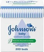 JOHNSON COTON BOITE CARTONÉE 200 UNITÉS