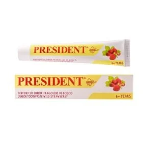 DENTIFRICE PRESIDENT JUNIOR 6+ FRAISE