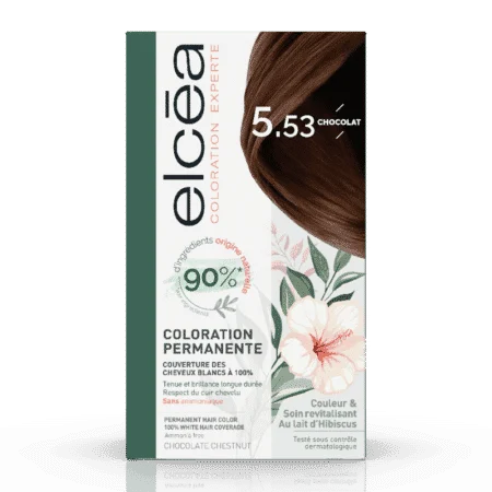 COLORATION ELCEA N°5.53 MARRON CHOCOLAT SANS AMONIAQUE SANS PARABEN