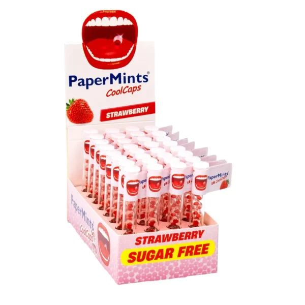 PAPERMINTS COOL CAPS FRAISE