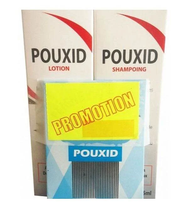 POUXID SHP + LOTION + PEIGNE ANTI POUX PROMO