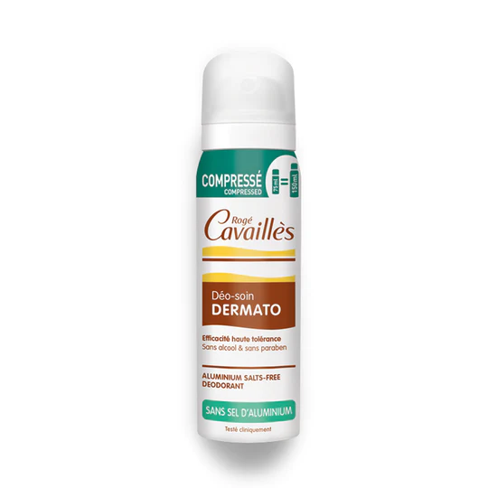 ROGE CAVAILLES DEO SPRAY SOIN DERMATO COMPRESS 75 ML EFFICACITÉ