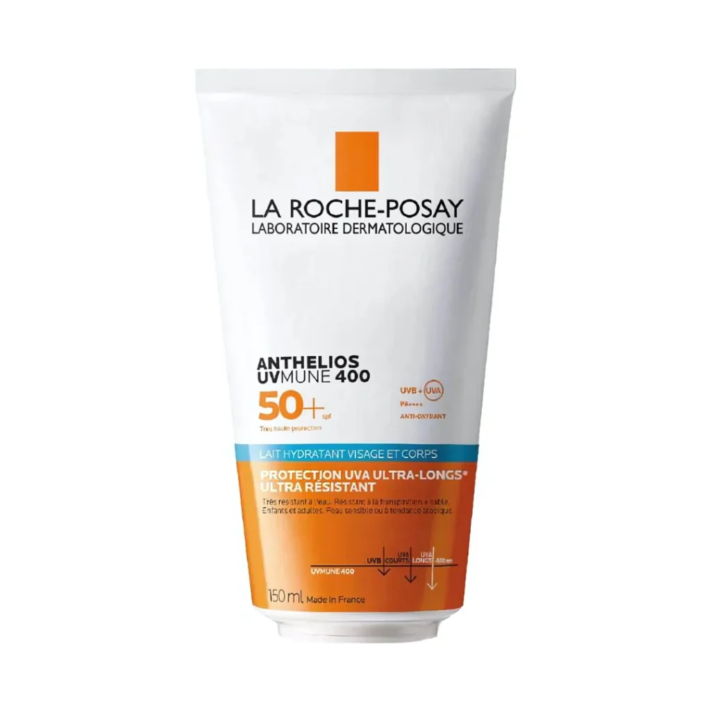 ANTHELIOS ECRAN SPF50+ LAIT VISAGE ET CORPS ULTRA LONG 150 ML