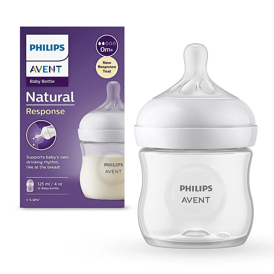 AVENT BIB NATURAL 3.0 TEAT 0M+ 125 ML 900/01 - Image 1