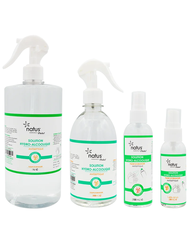 SOLUTION HYDRO ALCOLIQUE 100 ML NATUS - Image 1