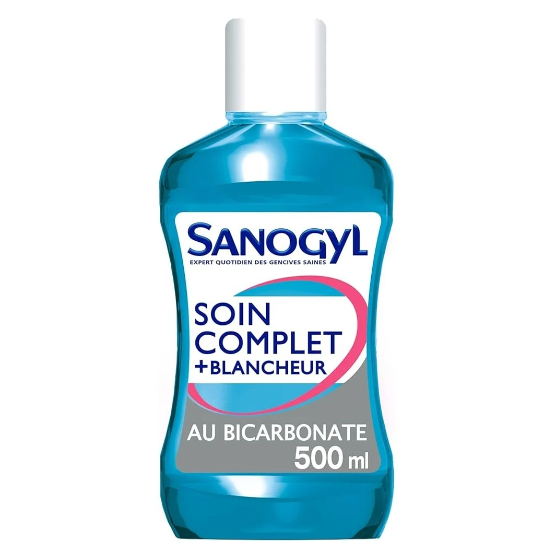 BAIN DE BOUCHE SANOGYL SOIN COMPLET + BLANCHEUR - Image 1