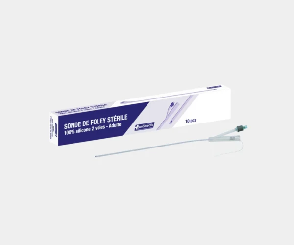 SONDE FOLEY SILICONE 2 VOIES CH14