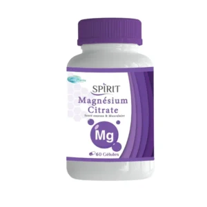 MAGNESIUM CITRATE / 60 GELULES SPIRIT