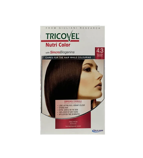 TRICOVEL NUTRICOLOR CHATIN DORE 4.3