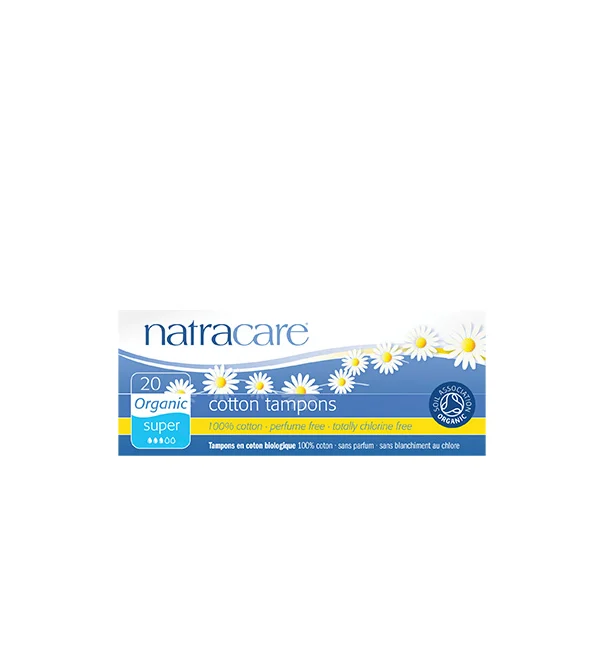 TAMPONS NATRACARE SANS APPLICATEUR SUPER 10