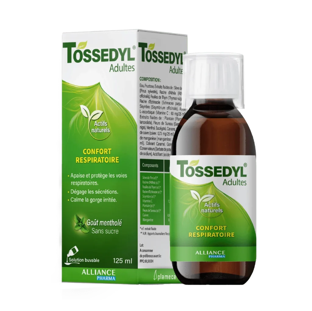 TOSSEDY ADULTE SOLUTION BUVALE 125 ML
