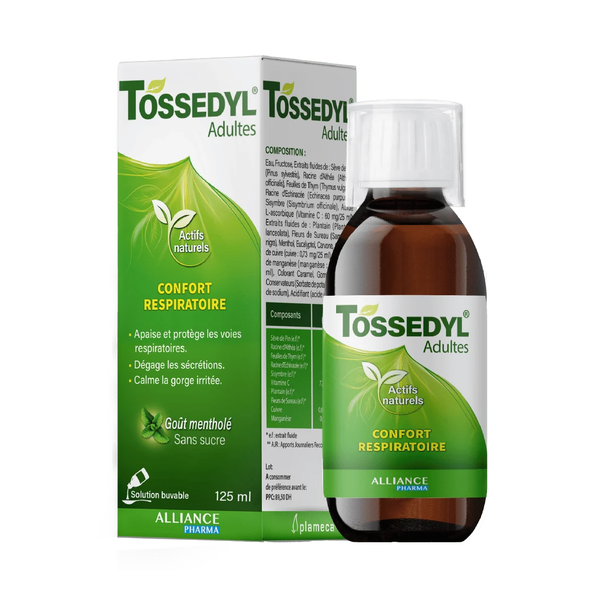 TOSSEDY ADULTE SOLUTION BUVALE 200 ML - Image 1