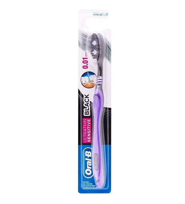 BAD ORAL B ULTRA THIN SENSITIVE BLACK 0.01
