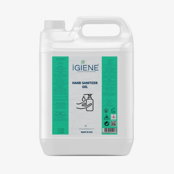 DESINFECTANT GEL MAINS HYDRO ALCOLIQUE 5 LITRES  BIORENA