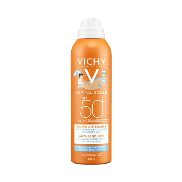 VICHY ECRAN 50+ SPRAY IP ENFANT 200 BRUME ANTI SABLE