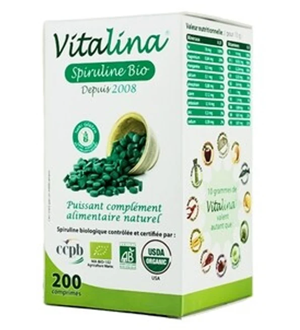 SPIRULINE VITALINA PM 100 COMPRIMES