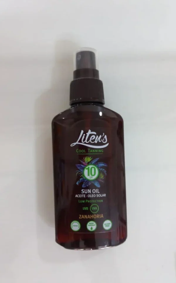 LITEN'S HUILE SOLAIRE CAROTTE SPF 10 125 ML