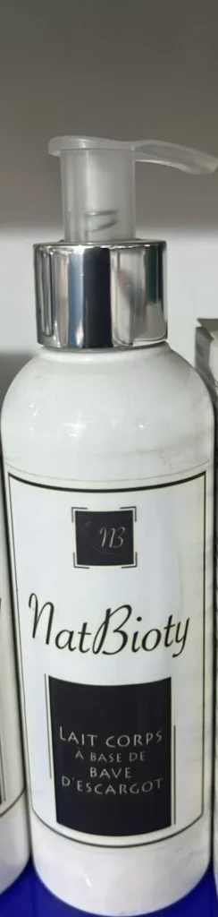 NATBIOTY LAIT CORPOREL A BASED'ESCARGOT 200 ML