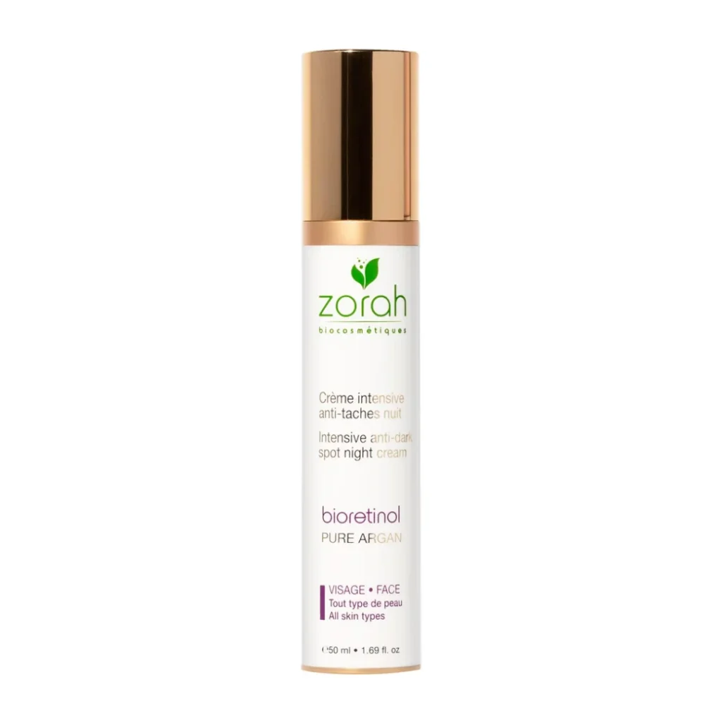 ZORAH BIOCOSMETIQUE BIORETINOL PURE ARGAN CREME INTENSIVE ANTI TACHE NUIT 50 ML