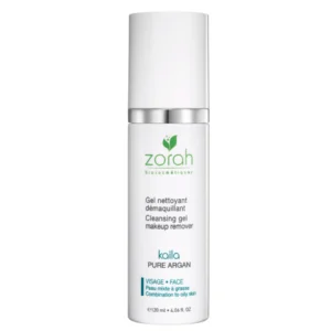 ZORAH BIOCOSMETIQUE KAILA PURE ARGAN GEL NETTOYANT 2 EN 1 120 ML
