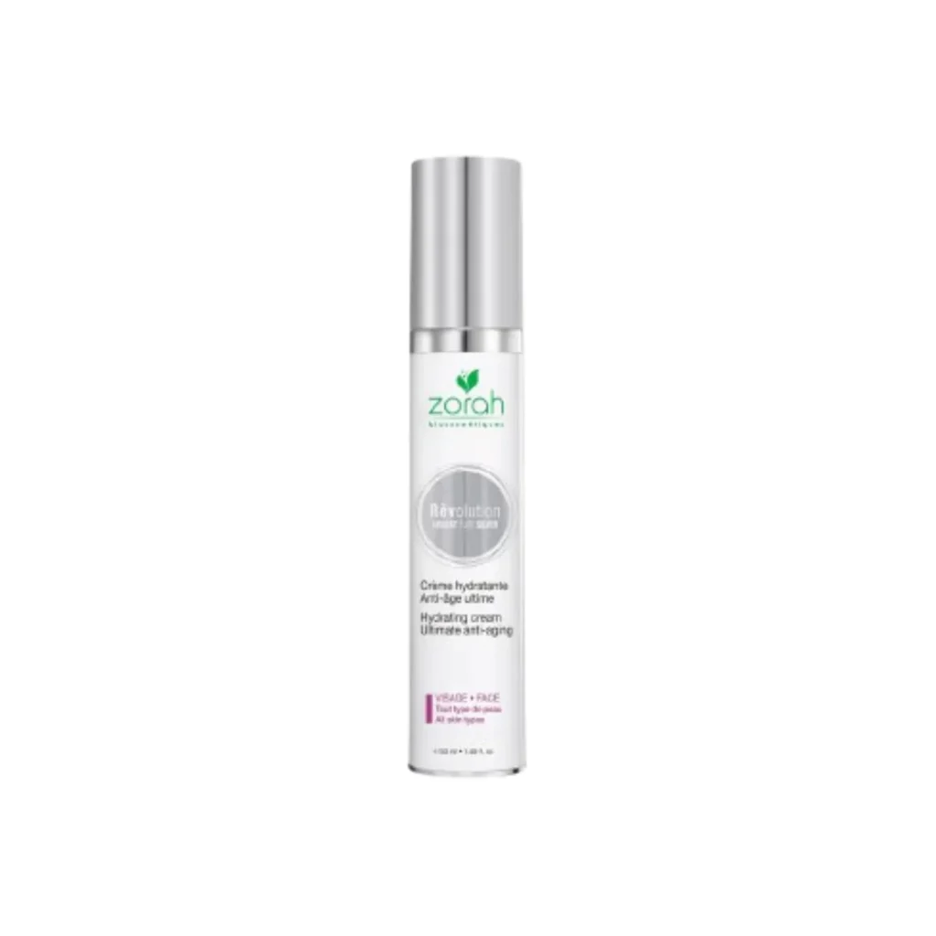 ZORAH BIOCOSMETIQUE REVOLUTION ARGENT PURE CREME ANTI AGE ULTIME HYDRATANTE ET APAISE ANTE 50 ML