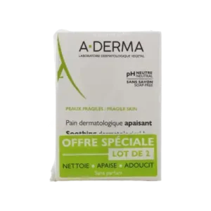 ADERMA PAIN LAIT D'AVOINE VERT PH DERMATO
