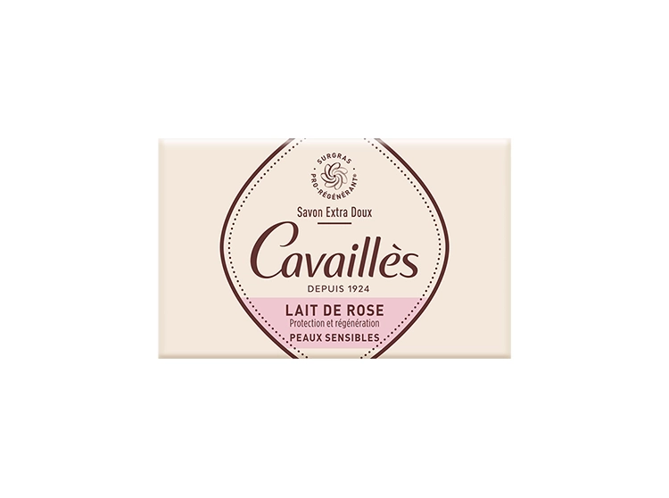 ROGE CAVAILLES SAVON PARFUME LAIT DE ROSE 150 GR - Image 1