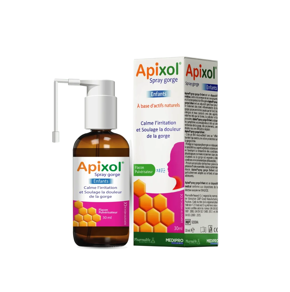 APIXOL SPRAY GORGE ENFANT
