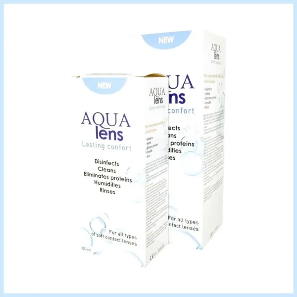 AQUALENS 120 ML PRODUIT D'ENTRETIENT DE LENTILLE SOUPLE