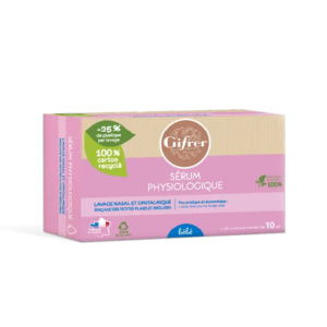 SERUM PHYSIOLOGIQUE 10 ML X 10 GIFRER