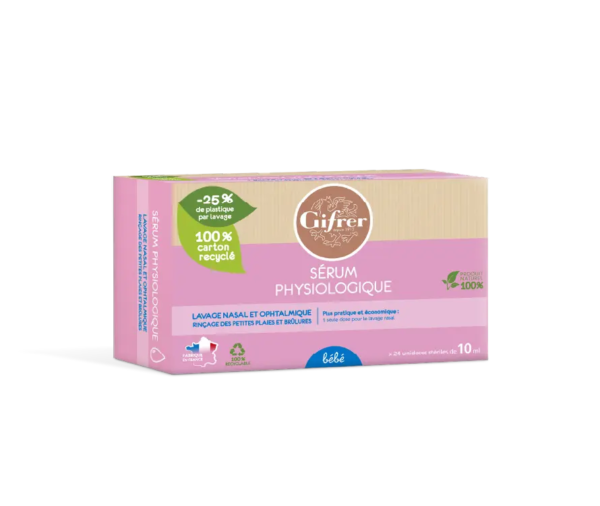 SERUM PHYSIOLOGIQUE 10 ML X 10 GIFRER