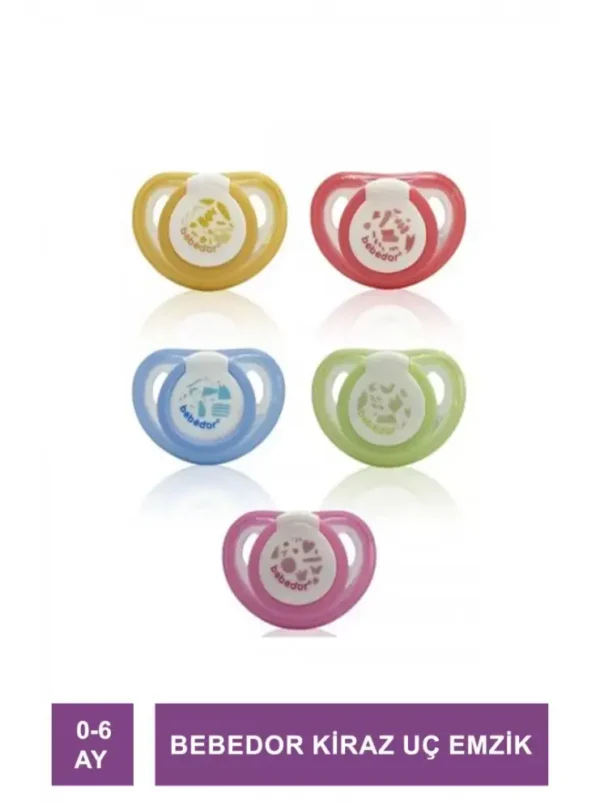 BEBEDOR SUCETTE CHERRY SILICONE 0-6 MOIS 101