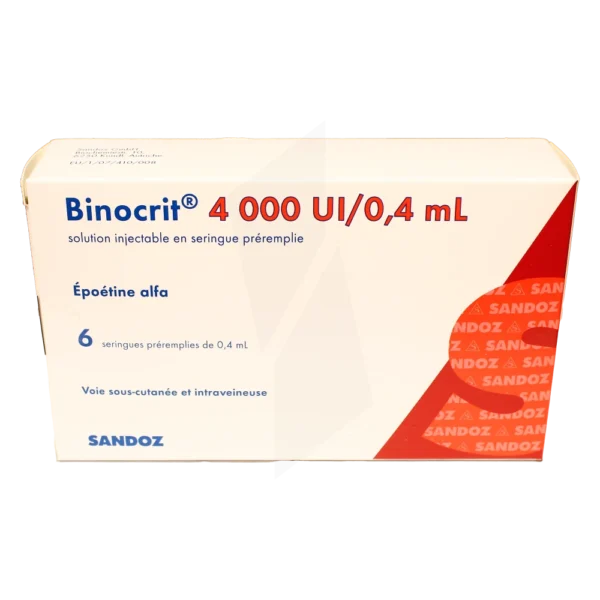 BINOCRITE 4000 UI/6 SERINGUES
