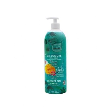 BIO SEASONS GEL DOUCHE SANS SULFATE MANGUE 1L