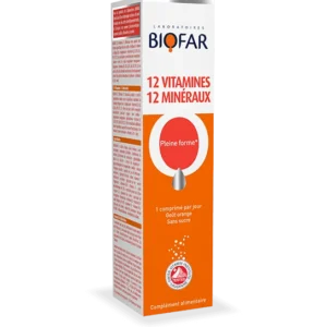 BIOFAR MULTIVITAMIN 12/12 X 20 CP