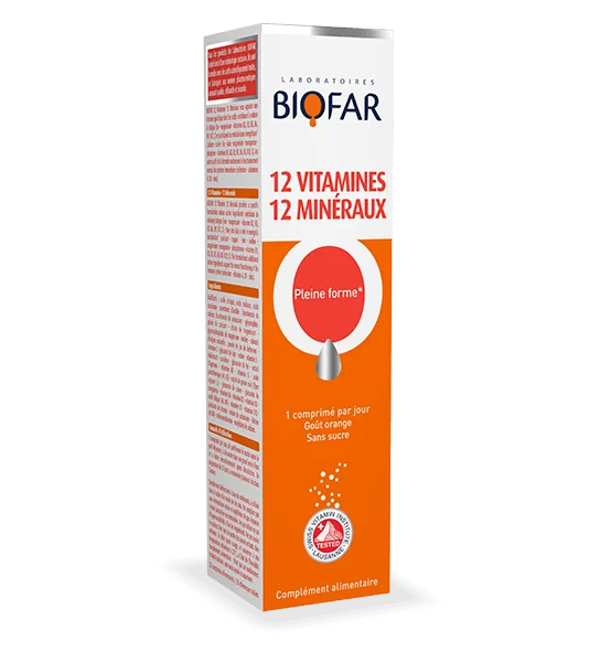 BIOFAR MULTIVITAMIN 12/12 X 20 CP