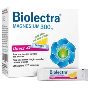 BIOLECTRA MAGNESIUM 300 MG DIRECT SACHETS X 20